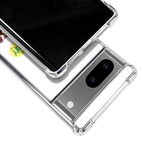 Marvel Rocket Raccoon and Groot Tall Tails Google Pixel 8 Clear Case
